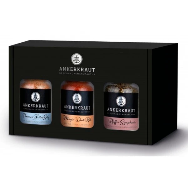 Ankerkraut Geschenkset 'Best Of' Mit 3 Korkengläsern 3 Ankerkraut Geschenkset 'Best Of' Mit 3 Korkengläsern