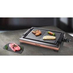 Bestron BBQ-Tischgrill, Elektro-Grillplatte -Napole Grill Geschaft Bestron BBQ Tischgrill Elektro Grillplatte@@1742294 5