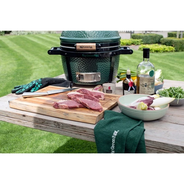 Big Green Egg Medium, Starter-Paket, Holzkohlegrill 18 Big Green Egg Medium, Starter-Paket, Holzkohlegrill – Bild 16