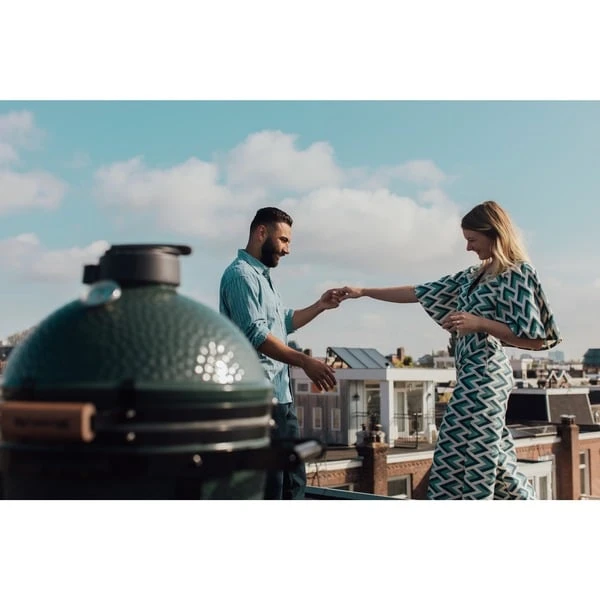 Big Green Egg Medium, Starter-Paket, Holzkohlegrill 22 Big Green Egg Medium, Starter-Paket, Holzkohlegrill – Bild 20