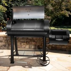 Char-Griller Competition Pro 37" Offset-Smoker -Napole Grill Geschaft Char Griller Competition Pro 37 Offset Smoker@@100007147 37