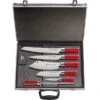 DICK Magnetkoffer "Red Spirit", 6-teilig, Messer -Napole Grill Geschaft DICK Magnetkoffer Red Spirit 6 teilig Messer@@9ggzmd0j