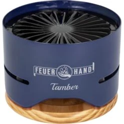 Feuerhand Tisch-Holzkohlegrill Tamber, Cobalt Blue -Napole Grill Geschaft Feuerhand Tisch Holzkohlegrill Tamber Cobalt Blue@@1855411 3