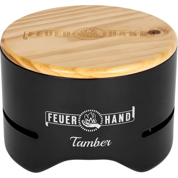 Feuerhand Tisch-Holzkohlegrill Tamber, Jet Black 4 Feuerhand Tisch-Holzkohlegrill Tamber, Jet Black – Bild 2