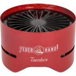 Feuerhand Tisch-Holzkohlegrill Tamber, Ruby Red -Napole Grill Geschaft Feuerhand Tisch Holzkohlegrill Tamber Ruby Red@@1855413 2