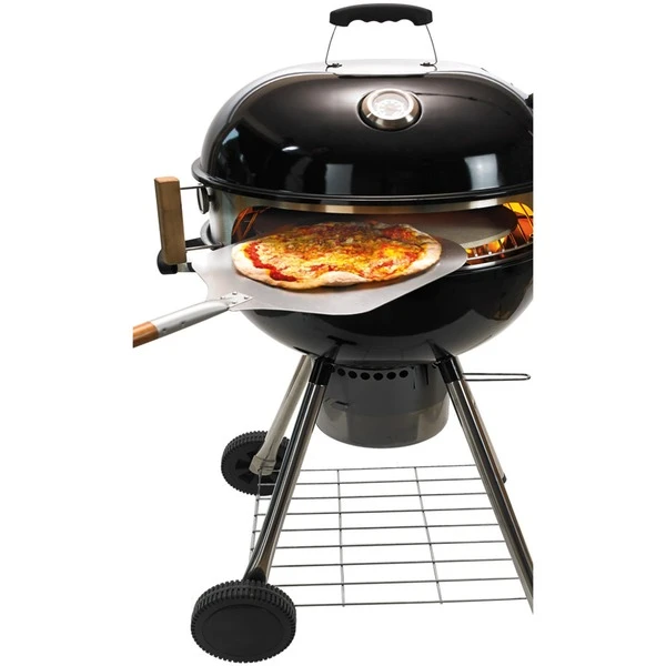 Moesta Smokin' PizzaRing Komplett-Set, Für 57cm Kugelgrill, Pizzastein – Bild 12