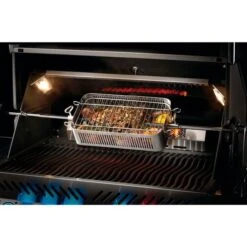 Napoleon Edelstahl Drehspieß-Grillkorb -Napole Grill Geschaft Napoleon Edelstahl Drehspie Grillkorb@@1872860 4