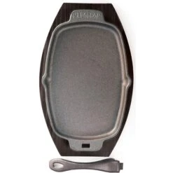 Napoleon PRO Gusseisen-Pfanne + Untersetzer