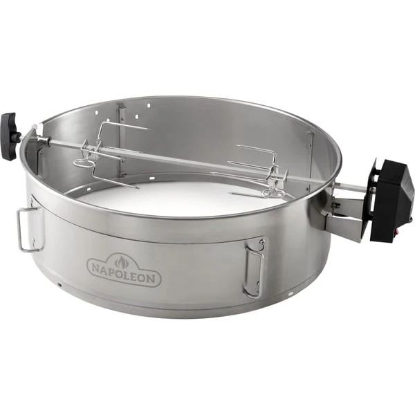 Napoleon Rotisserie Heavy Duty, Für Holzkohle Kugelgrill Ø 57cm, Grillspieß 3 Napoleon Rotisserie Heavy Duty, Für Holzkohle Kugelgrill Ø 57cm, Grillspieß
