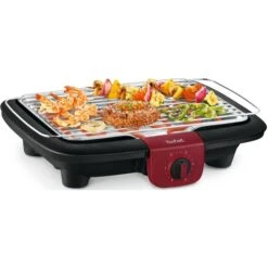 Tefal EasyGrill Red BG90E5, Elektrogrill -Napole Grill Geschaft Tefal EasyGrill Red BG90E5 Elektrogrill@@9ggedt20 2