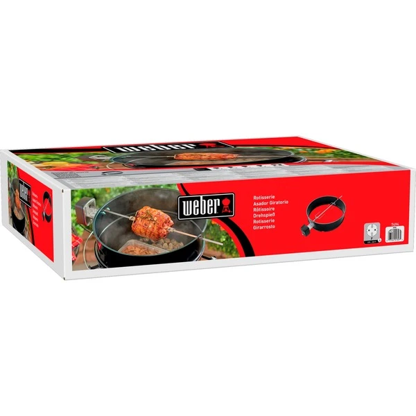 Weber Drehspieß 7494 Für Holzkohlegrills Mit Ø 57cm, Grillspieß – Bild 2