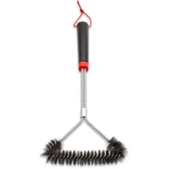 Weber Dreiseitige Grillbürste 6278, Mit Edelstahlborsten, 46cm, Grill-Reinigungsbürste -Napole Grill Geschaft Weber Dreiseitige Grillb rste 6278 mit Edelstahlborsten 46cm Grill Reinigungsb rste@@1694213 1