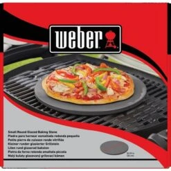 Weber Glasierter Pizzastein 18413, Ø Ca. 26cm -Napole Grill Geschaft Weber Glasierter Pizzastein 18413 ca 26cm@@1808797 3