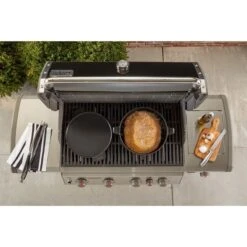 Weber Gourmet BBQ System 2in1 Dutch Oven & Pfanne -Napole Grill Geschaft Weber Gourmet BBQ System 2in1 Dutch Oven Pfanne@@1694230 5