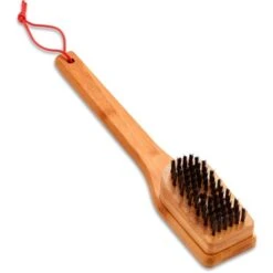 Weber Grillbürste Mit Bambus-Griff, 30cm, Grill-Reinigungsbürste -Napole Grill Geschaft Weber Grillb rste mit Bambus Griff 30cm Grill Reinigungsb rste@@1694235 2