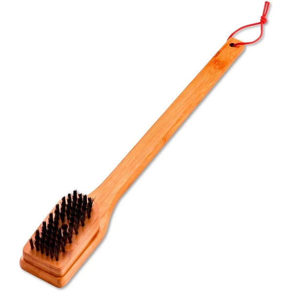 Weber Grillbürste Mit Bambus-Griff, 46cm, Grill-Reinigungsbürste 3 Weber Grillbürste Mit Bambus-Griff, 46cm, Grill-Reinigungsbürste