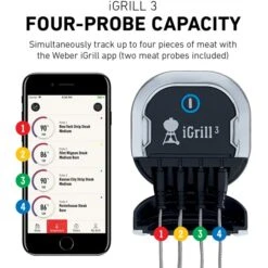 Weber Grillthermometer IGrill 3 -Napole Grill Geschaft Weber Grillthermometer iGrill 3@@1303167 14