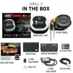 Weber Grillthermometer IGrill 3 -Napole Grill Geschaft Weber Grillthermometer iGrill 3@@1303167 15