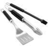 Weber Premium Grillbesteck, 3-teilig -Napole Grill Geschaft Weber Premium Grillbesteck 3 teilig@@1694203