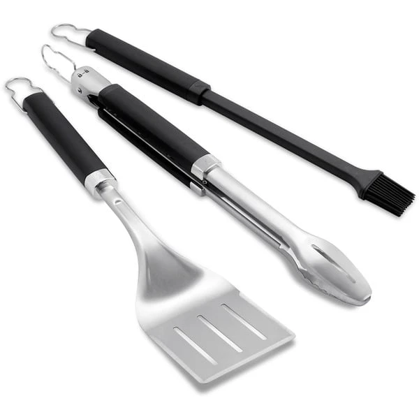 Weber Premium Grillbesteck, 3-teilig 3 Weber Premium Grillbesteck, 3-teilig